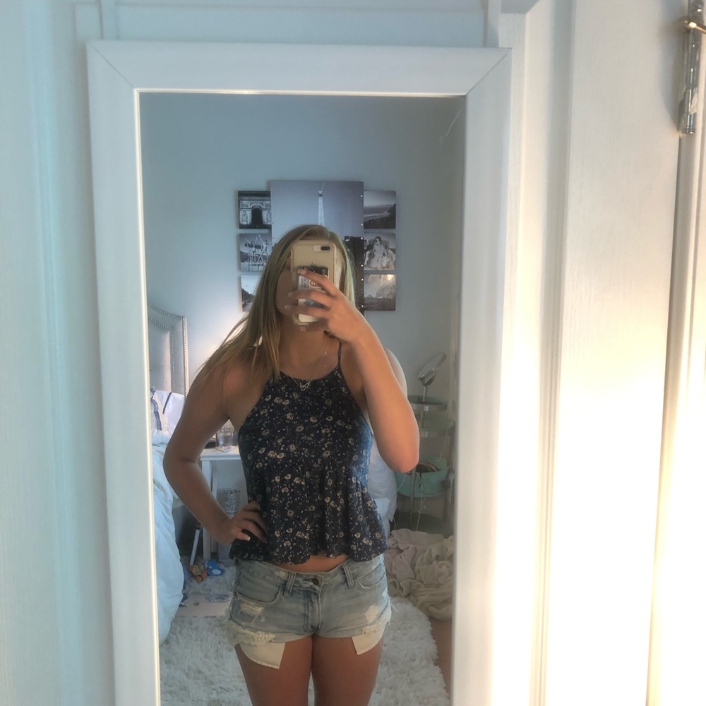 Floral Halter Top